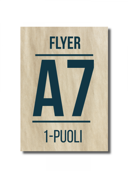 A7-140A7 Flyer 1-puoli, min. 100 kpl