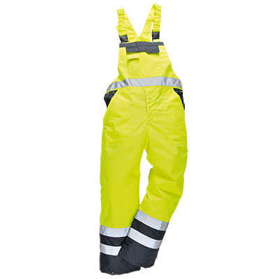 S489 Portwest Vuorattu kontrastilappuhaalari
